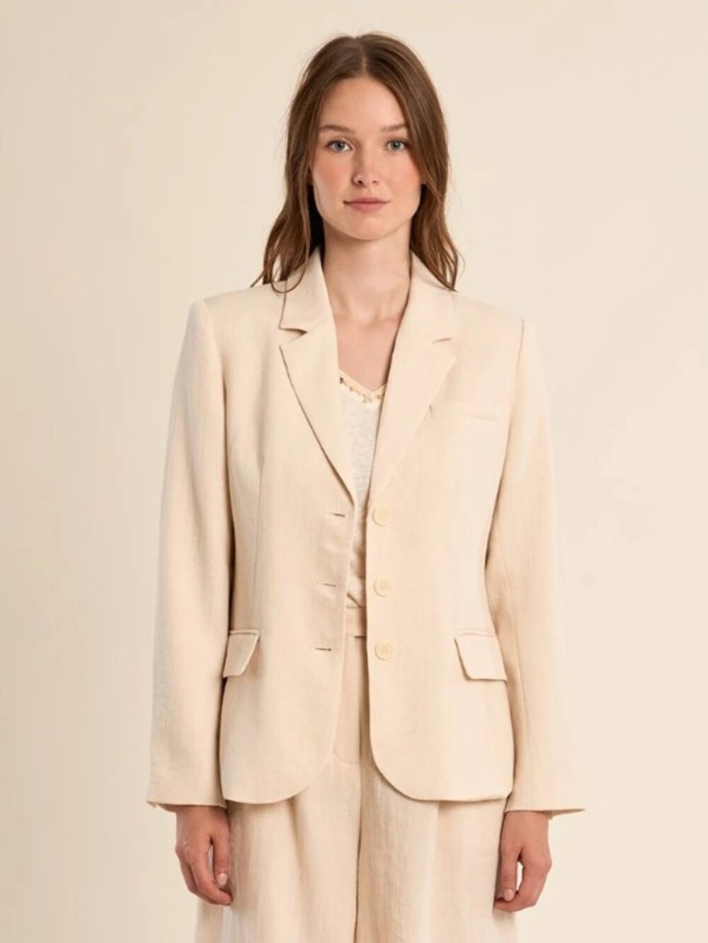 Molly Bracken Ladies Off White Blazer